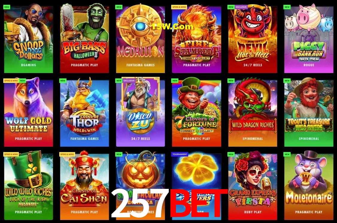 Game Providers 257bet